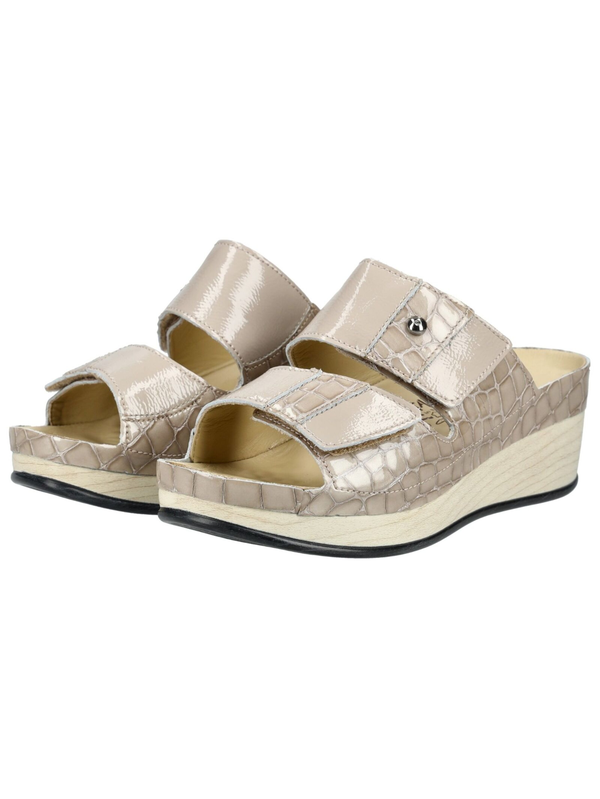 vital Pantoletten in Beige