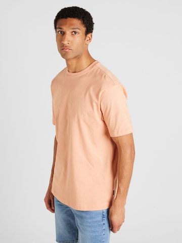 Only & Sons T-shirt 'Fred' i orange: framsida