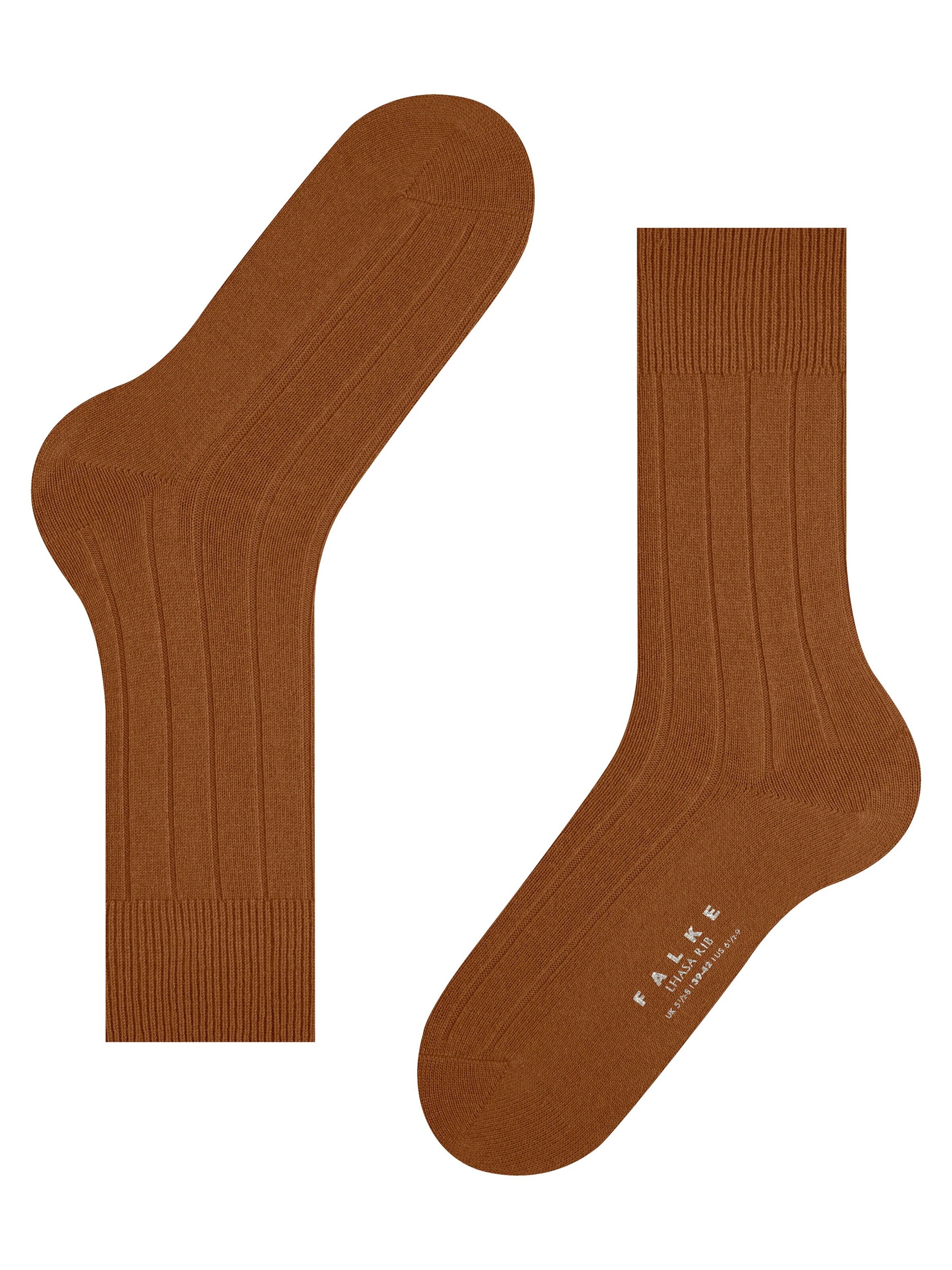 FALKE Socken 'Lhasa Rib'‌‌‌‌‌‌‌ in Braun