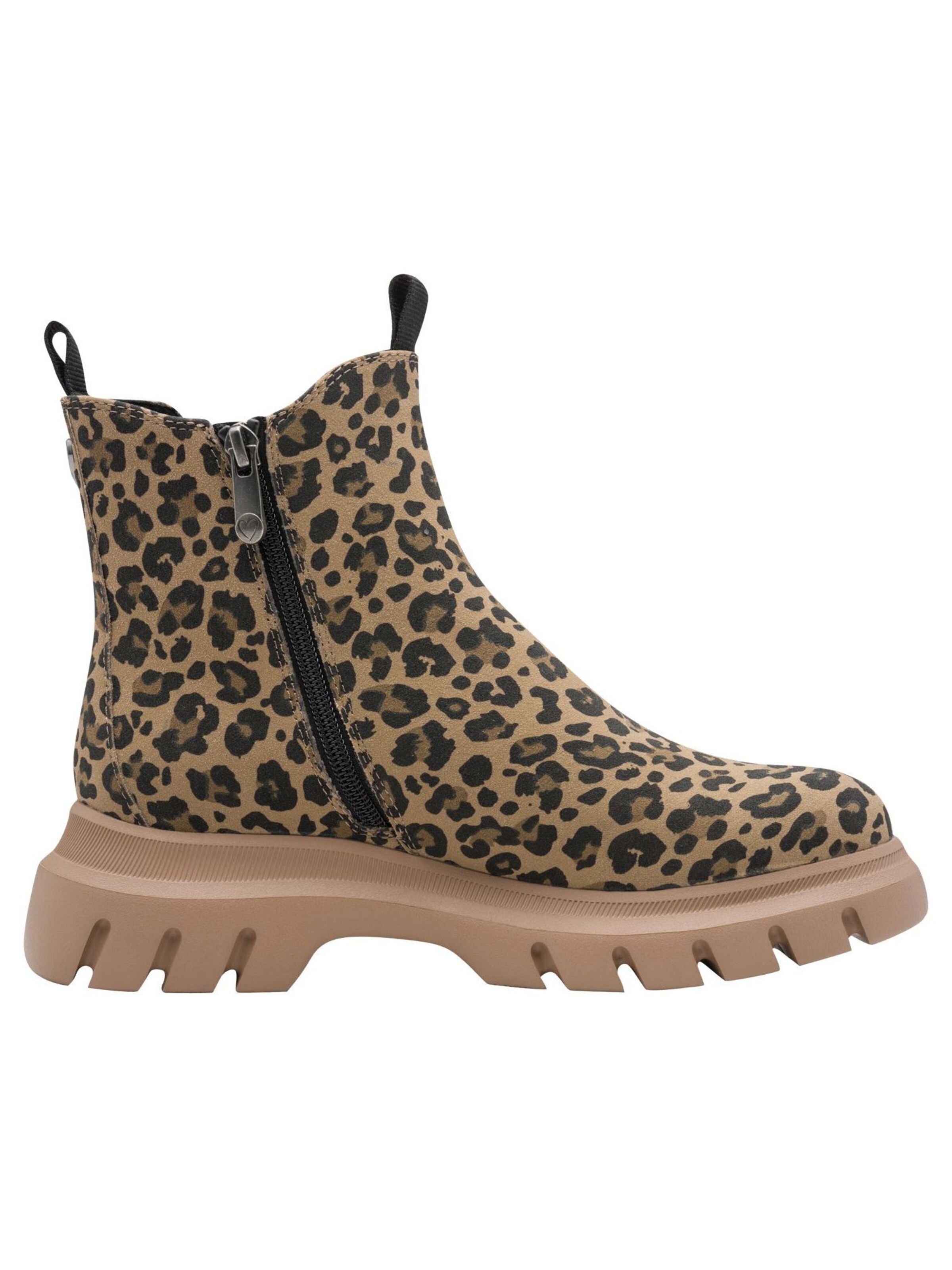 MARCO TOZZI Chelsea Boots in Beige