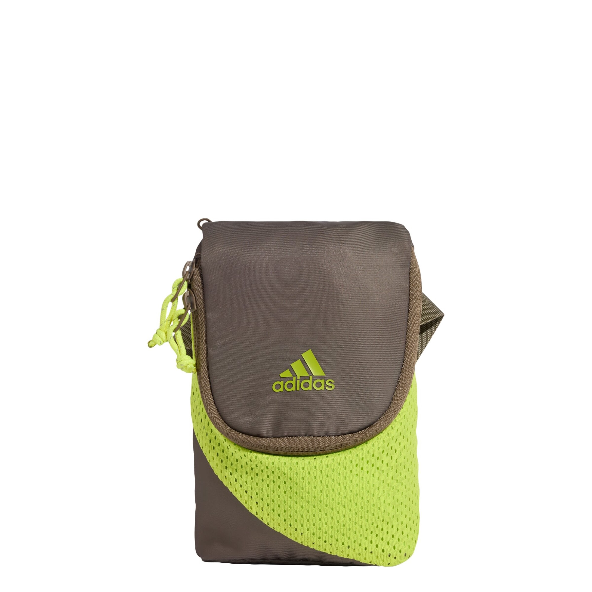 ADIDAS ORIGINALS Crossbody Bag 'Teamgeist' in Brown: front