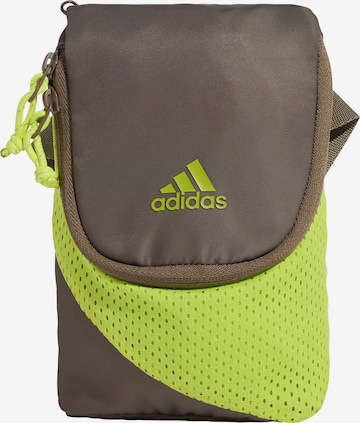 ADIDAS ORIGINALS Crossbody Bag 'Teamgeist' in Brown: front
