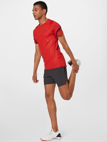 UNDER ARMOUR T-Shirt 'RUSH' in Rot