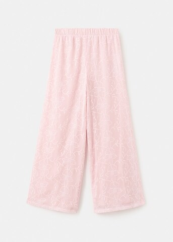 MANGO KIDS Regular Pants in Pink