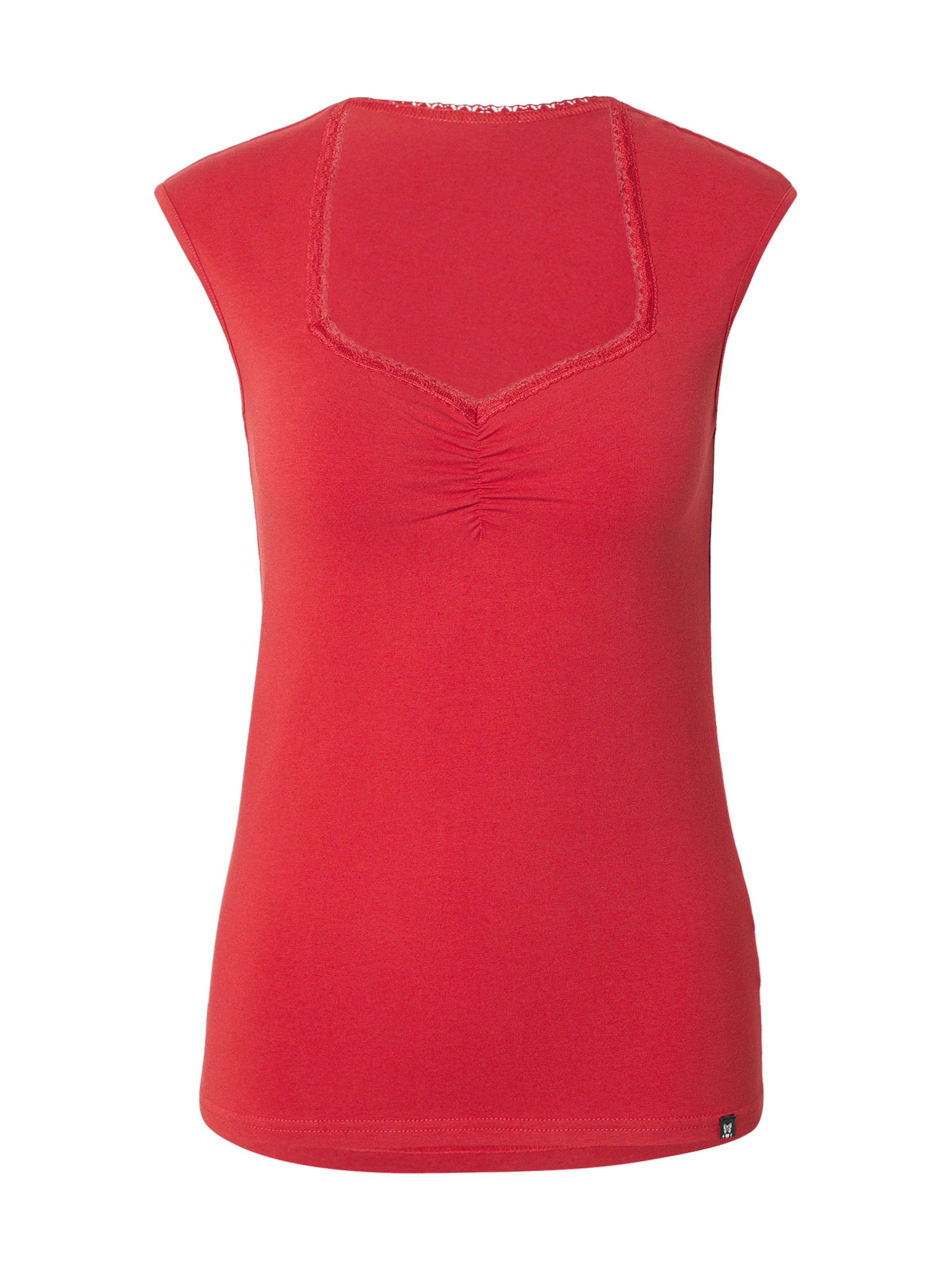 Blutsgeschwister Topp 'Let Romance Rule' i röd, Produktvy