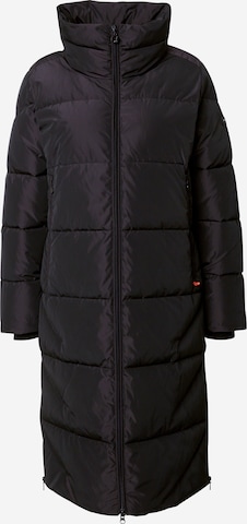 Frieda & Freddies NY Between-Seasons Coat in Black: front