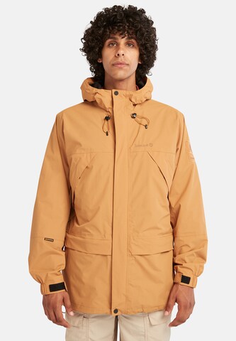 TIMBERLAND Winter Jacket in Orange: front