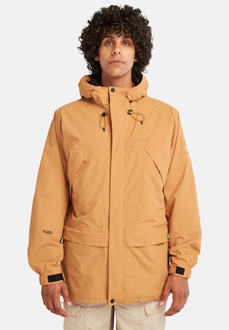 TIMBERLAND Zimní bunda – oranžová: přední strana