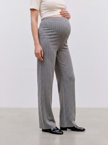 MAMALICIOUS - Pierna ancha Pantalón en gris: frente