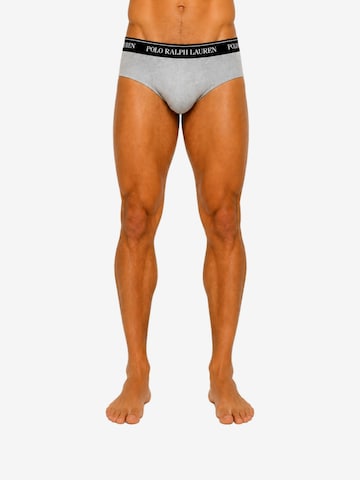 Slip de la Ralph Lauren pe gri: față