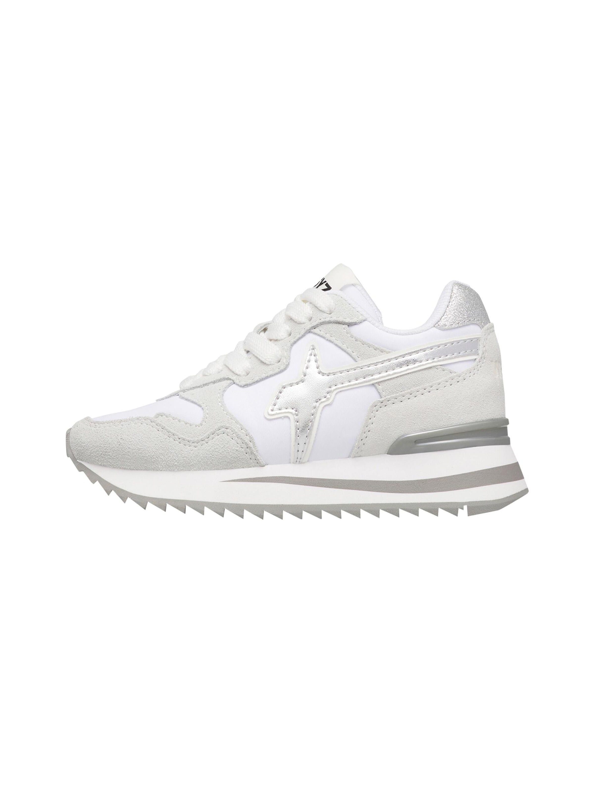 Baskets 'TALLY-J.' W6YZ en blanc : devant