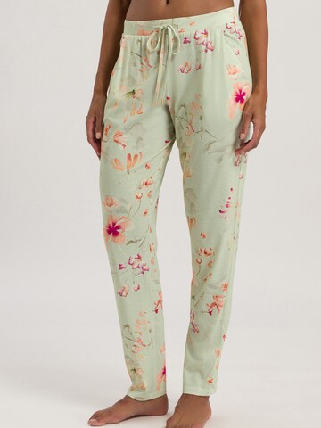 Pantalon de pyjama ' Sleep & Lounge ' Hanro en vert : devant