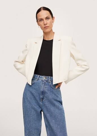 MANGO Wide Leg Jeans 'Lucien' in Blau: predná strana