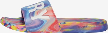 Superdry Strand-/badschoen in Gemengde kleuren: voorkant