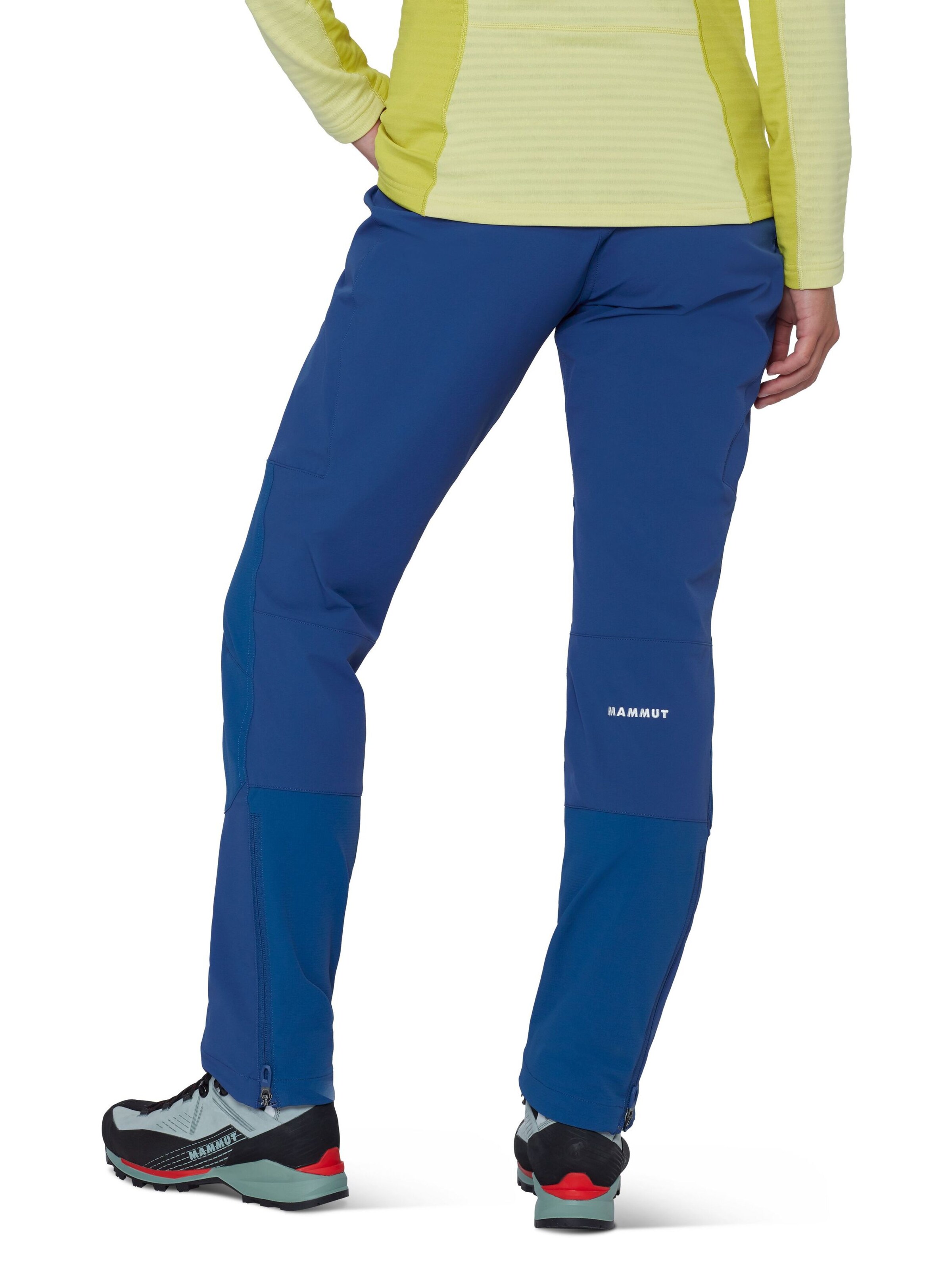 MAMMUT Regular Outdoor Pants in Blue