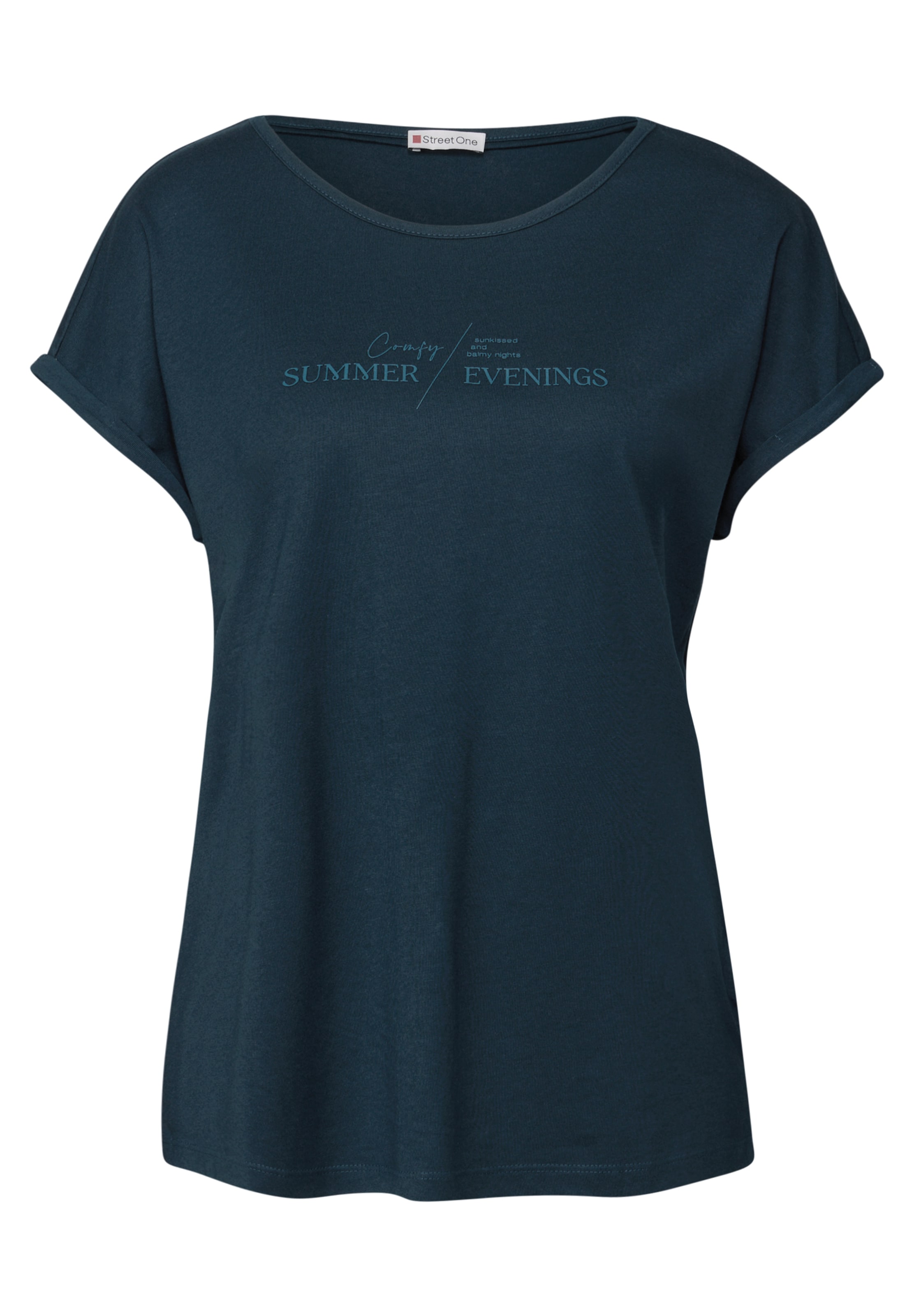 STREET ONE Shirt in Blue: front