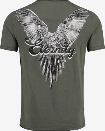 Key Largo Shirt 'MT ETERNITY' in Grün