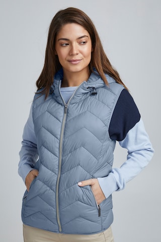 Fransa Vest 'FRBAPADDING 6' in Blue: front