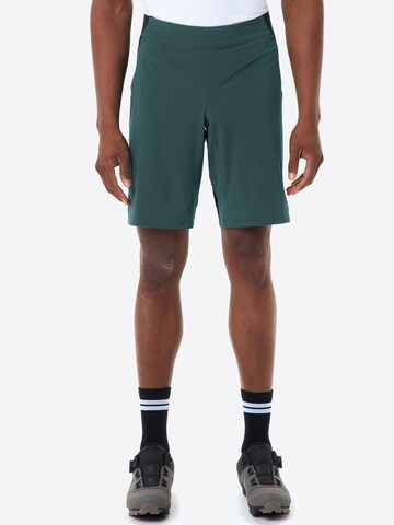 VAUDE Regular Outdoor trousers 'Kuro' in Green: front