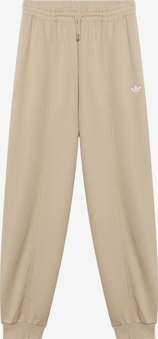 Pantalon ADIDAS ORIGINALS en beige : devant