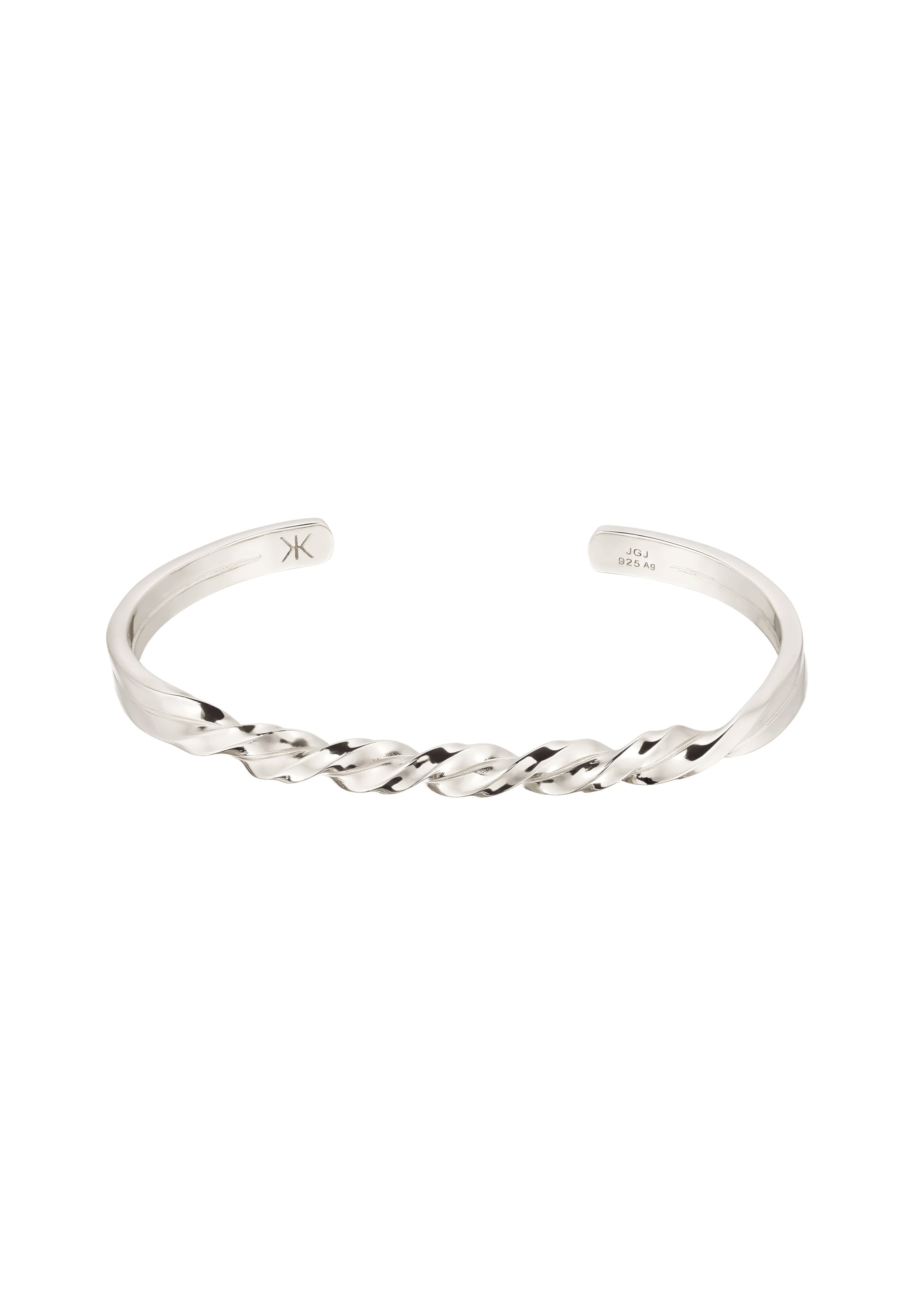 KUZZOI Armband in Silber: Vorderseite