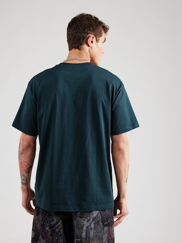 Maglietta 'Franken Cat' di Iriedaily in verde