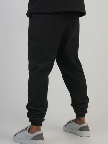 SikSilk Slim fit Workout Pants 'Polar Fleece Joggers' in Black
