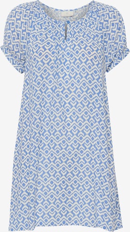 Kaffe Tunic 'Aamber' in Blue: front