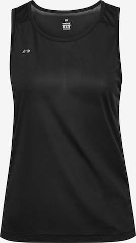 Newline Functioneel shirt in Zwart: voorkant