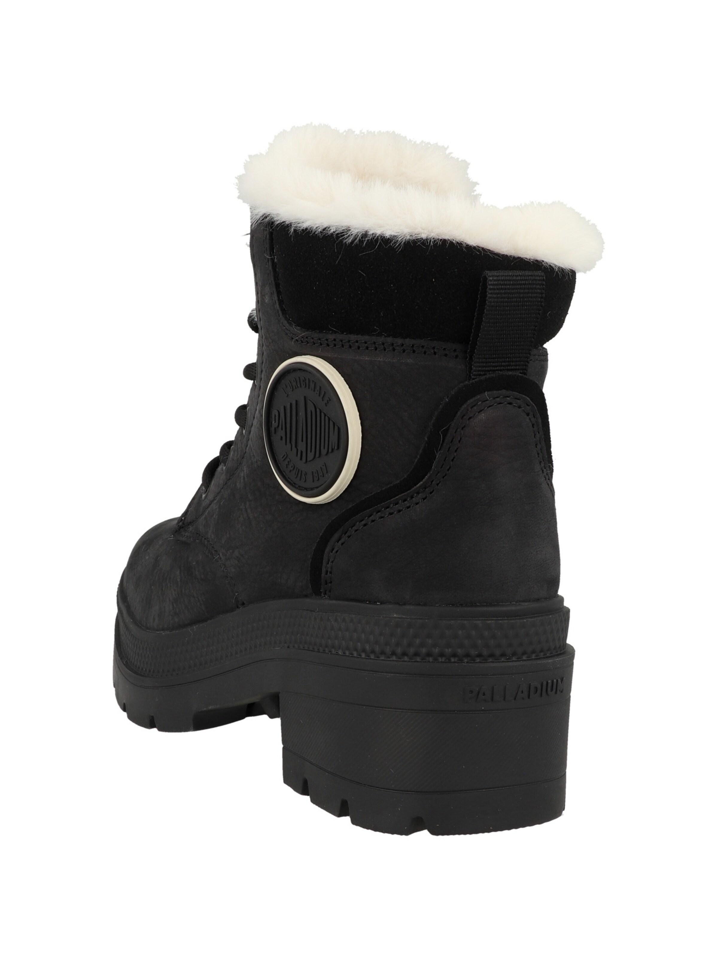 Palladium - Bota com atacadores 'Pallarise' em preto