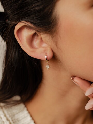 Orecchini 'Nordstern' di Hey Happiness in oro