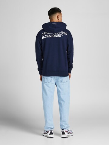 JACK & JONES Sweatshirt 'Worldwide' in Blau