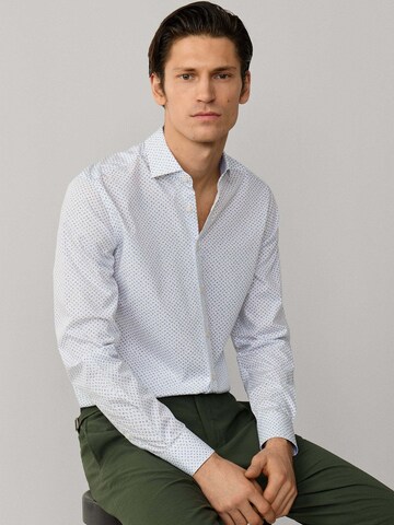 Coupe regular Chemise Hackett London en bleu