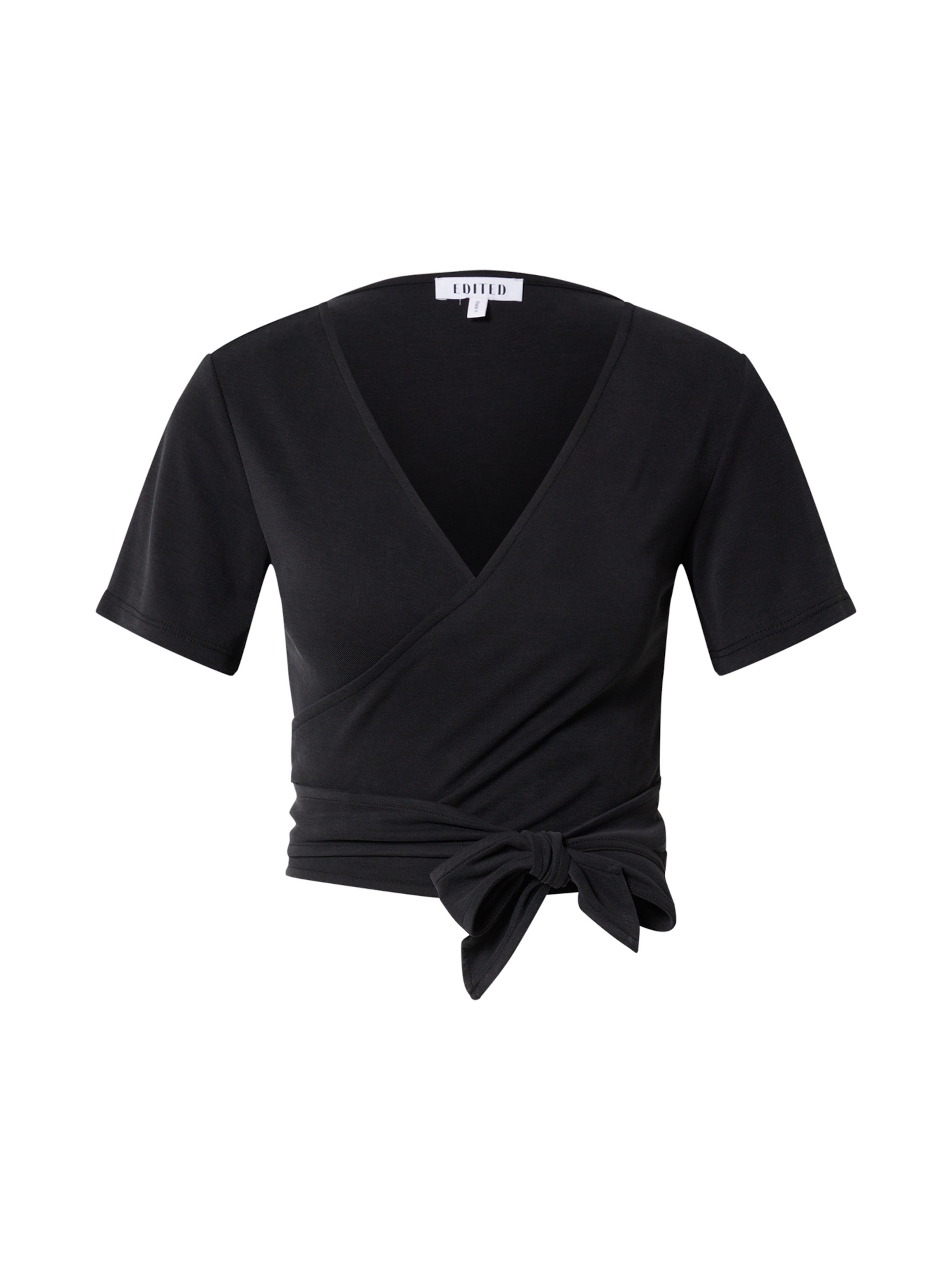 EDITED Μπλουζάκι 'Josi' σε μαύρο: μπροστά