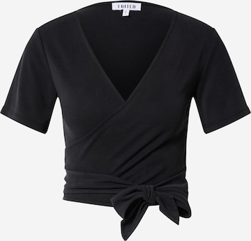 EDITED قميص 'Josi' بلون أسود: الأمام