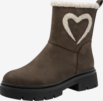 Bottines MARCO TOZZI en marron : devant