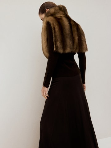 MANGO Sukně 'ODETTE' – hnědá