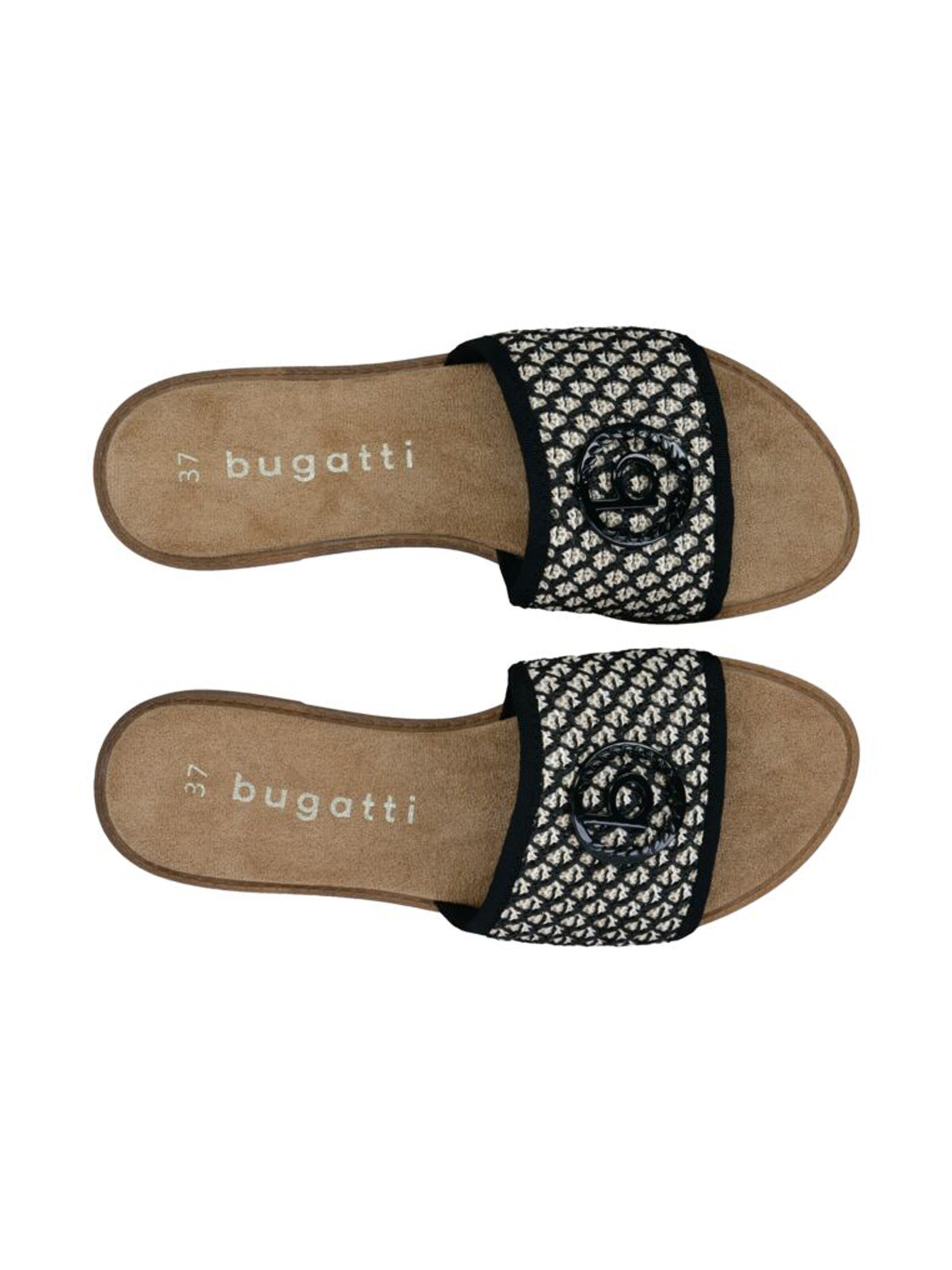 juoda bugatti Šlepetės