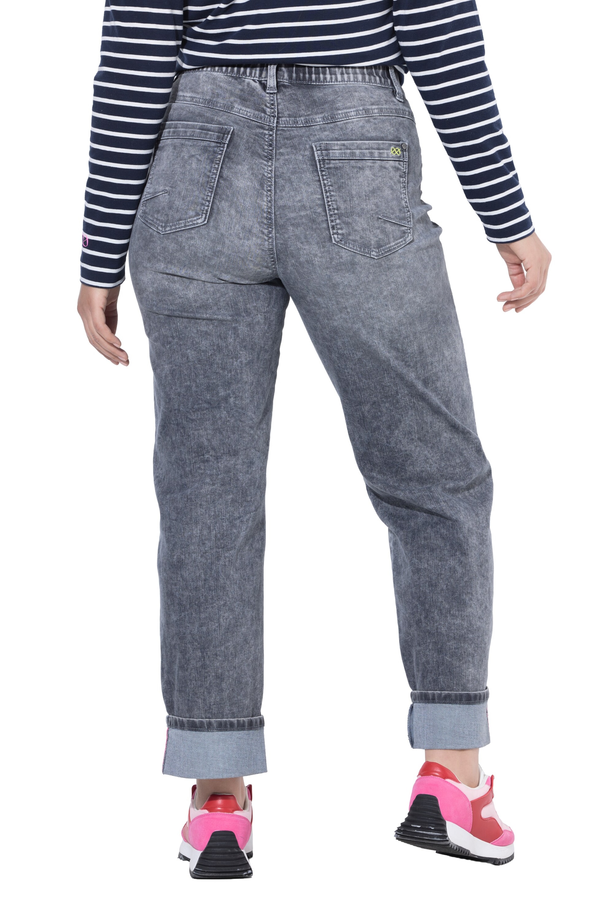 LAURASØN Regular Jeans in Grijs