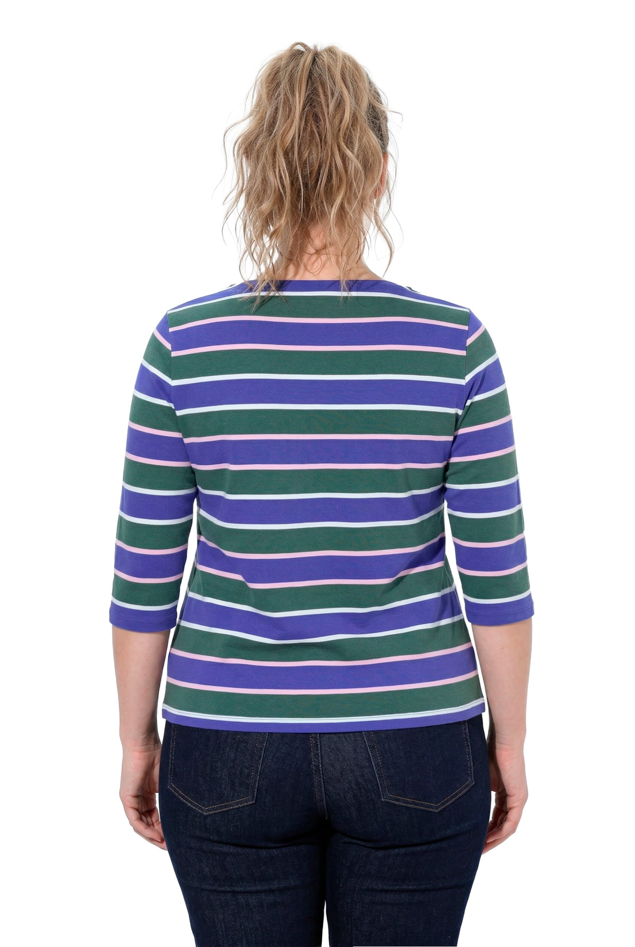 Ulla Popken Shirt in Blauw