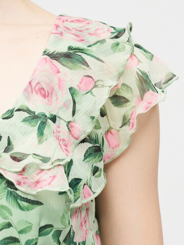 Rochie 'VIMARIGOLD' de la VILA pe verde