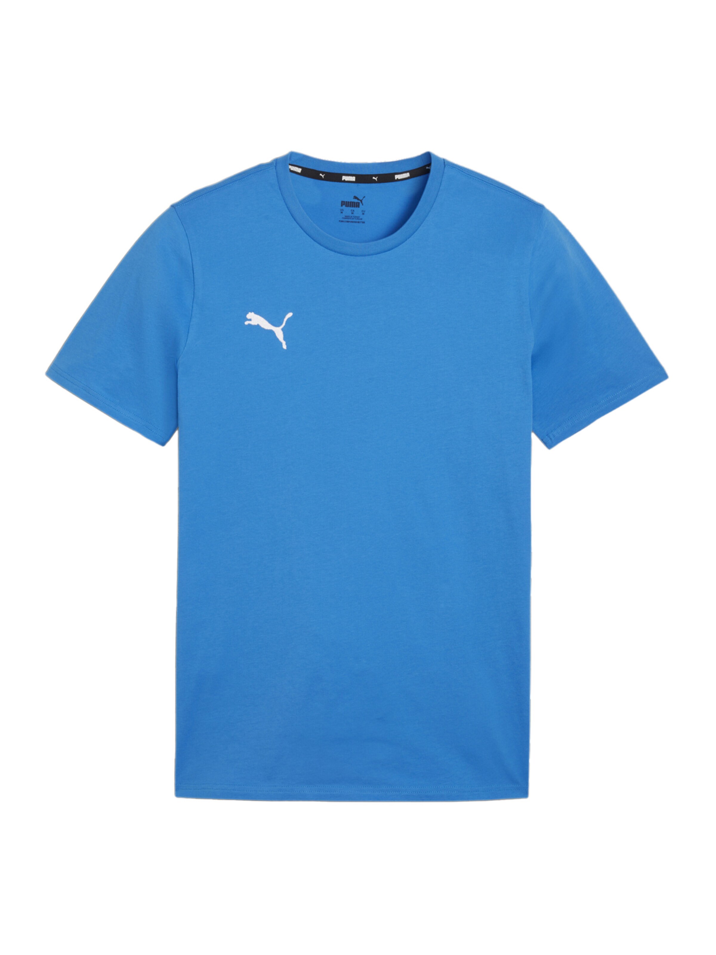 PUMA Performance Shirt 'teamGoal' in Blue: front