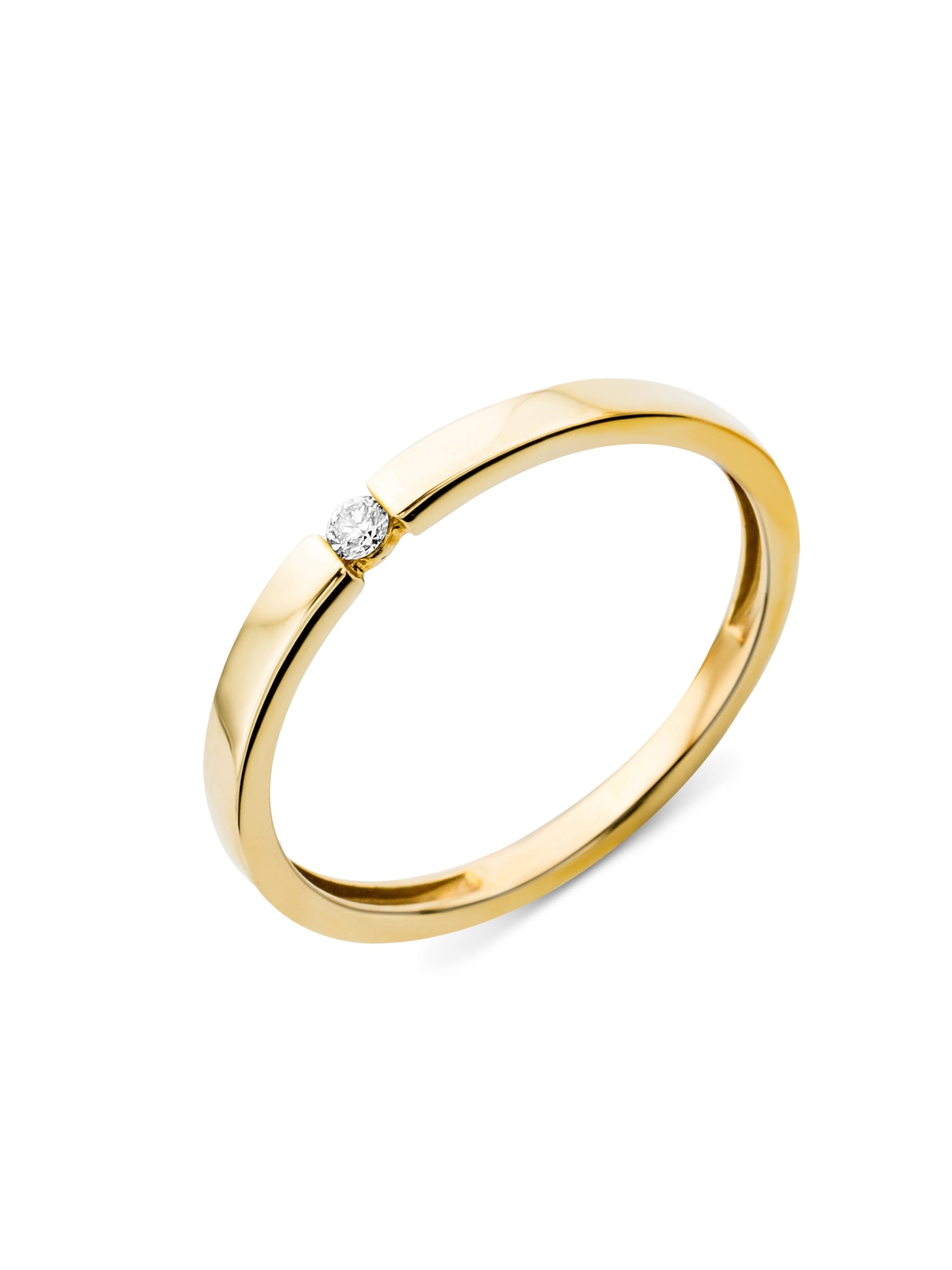 DIAMANT LETERNEL Ring in Gold: front