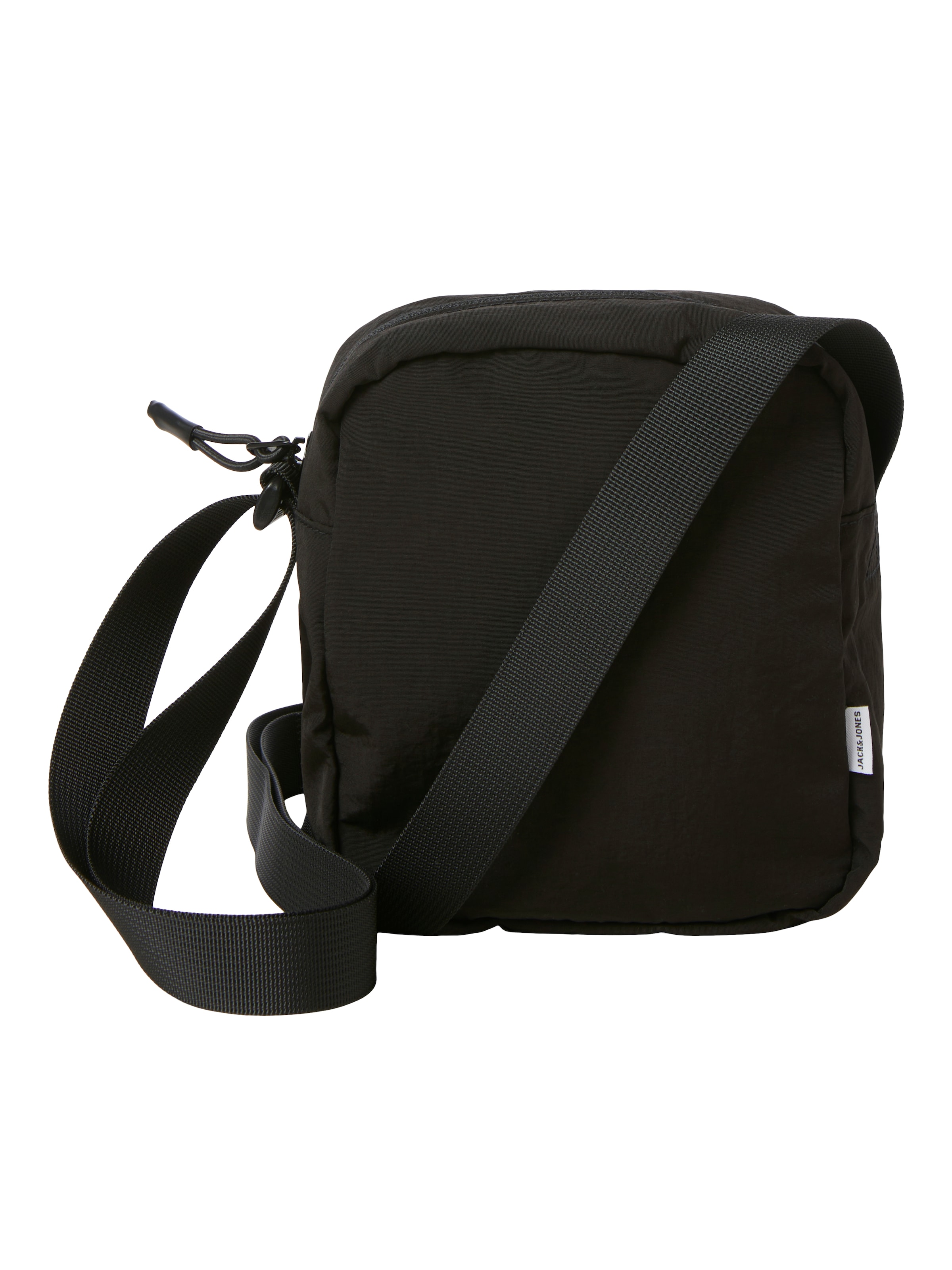 JACK & JONES - Bolso de hombro 'JACEVERETT' en negro: frente