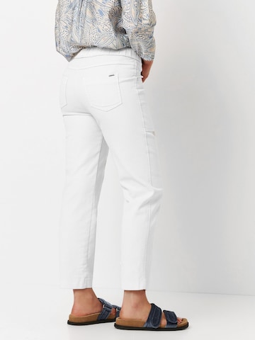 TONI Slimfit Hose in Weiß