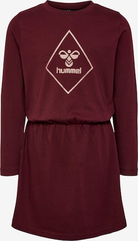 Hummel Jurk 'Luna' in Rood: voorkant