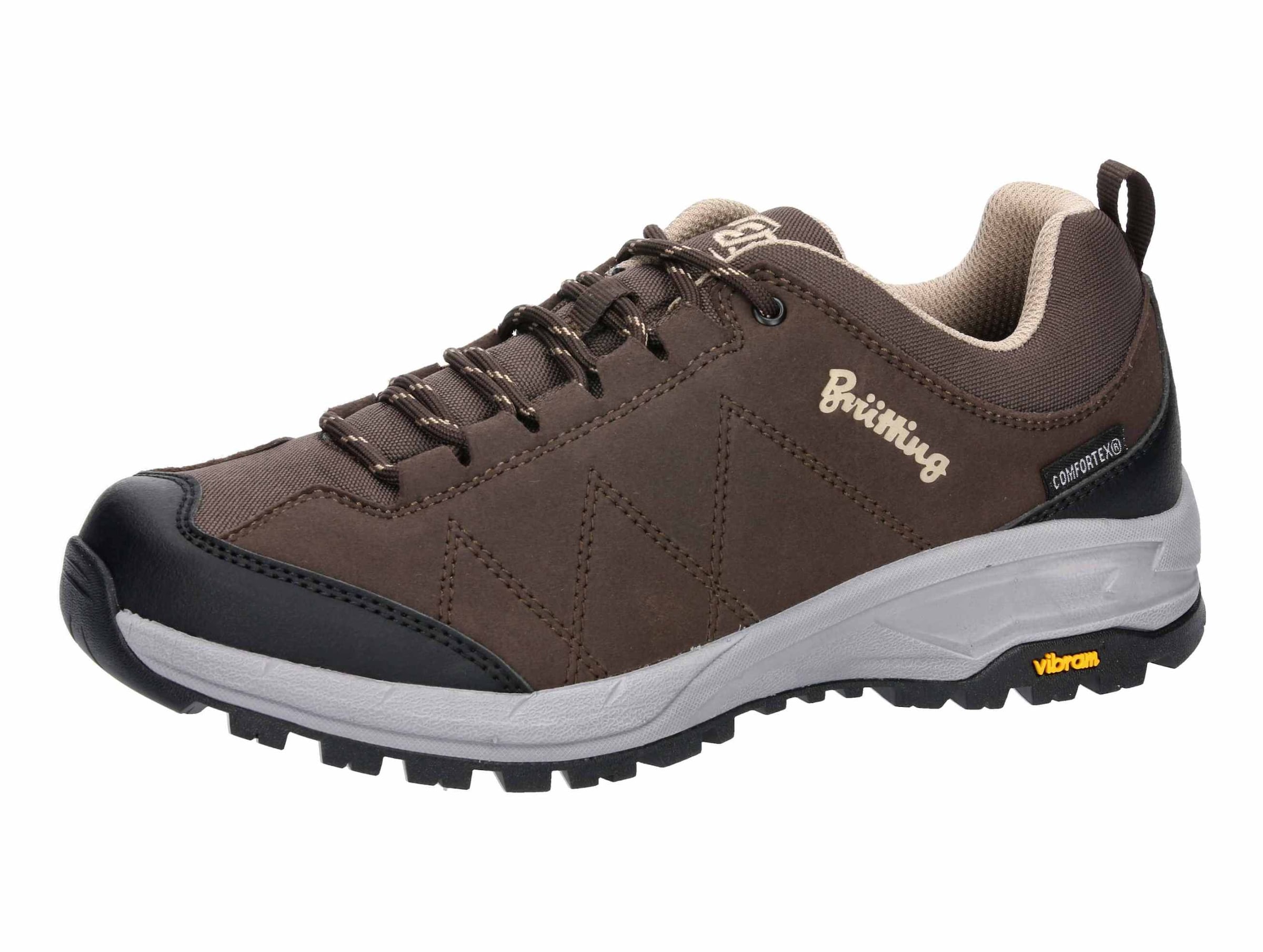 Chaussure basse 'Kansas' Brütting en marron : devant