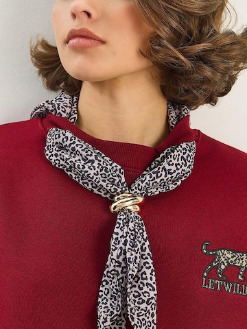 Bianco Lucci Sweatshirt in Red