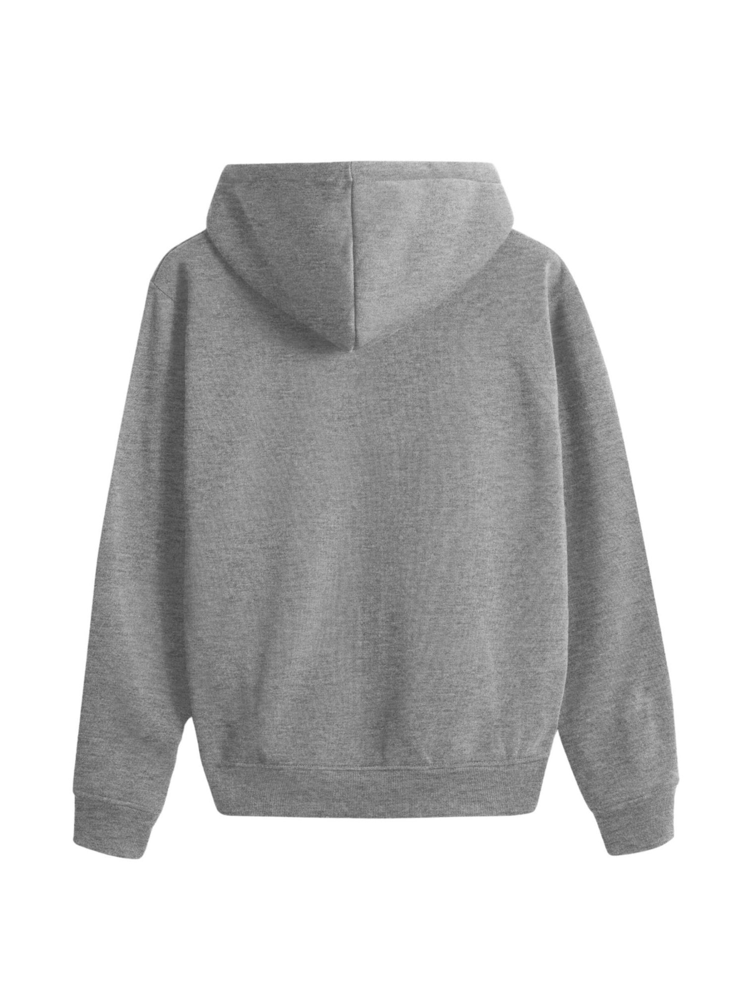 Copenhagen Legacy Sweatvest 'Mens Hoodie Zip Sweatshirt Grey Melange' in Grijs