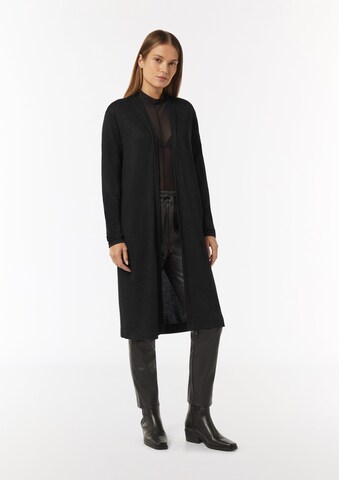 Cardigan comma casual identity en noir : devant